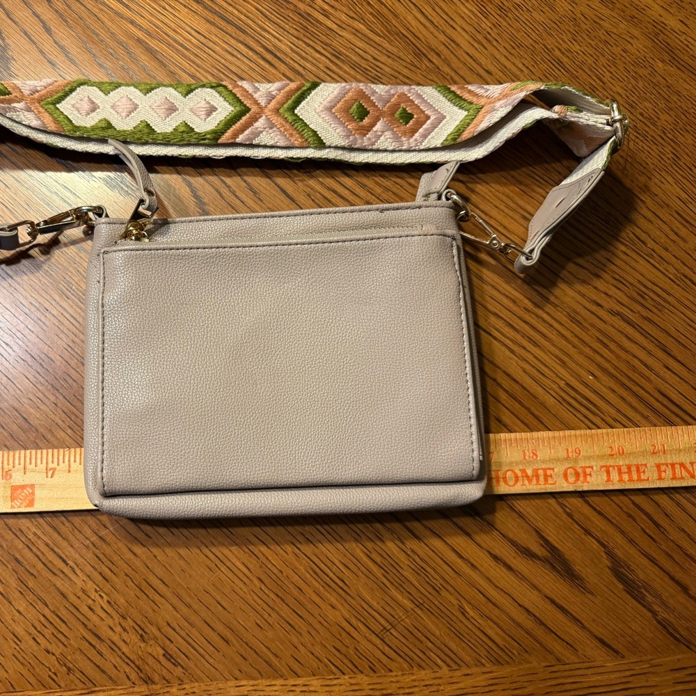 Miztique Stylish Beige Crossbody Bag
